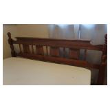 FullSize Bed w/Wood Headboard,Mattress/Box Springs