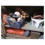 Softballs, Glove, Dog Collars, Leads, Pegs&more