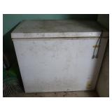 Vintage Holiday Chest Freezer-34"Hx37"Wx21"D