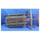 Vintage Challenger Wooden Sled 36"