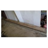 Lumber Pieces-Longest 126"Lx9"W