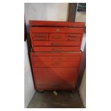 Tool Chest w/Contents 14.5"Hx24"Wx11"D&Tool Chest