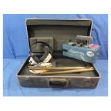 Vintage Coinmaster Metal&Mineral Detector in Case