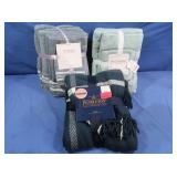 NIP Bath Towels Sets, Blanket Throw