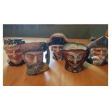 Royal Doulton Character Mugs-Large-Don Quixte w/