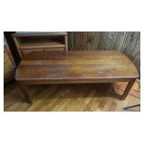 Wood Coffee Table-52Lx22Wx16