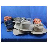 Assortment of Hats-Cowboy & Baseball