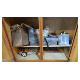 Contents of Cabinet-Solar Seal,ColemanLantern,Rope