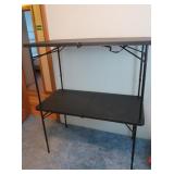 2 Folding Tables 27"H(Adj)x48"Lx24"W