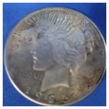 1925 Peace Silver Dollar