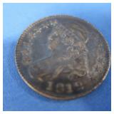 1812 Capped Bust Half Dollar-VF Condition