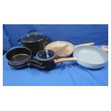 Variety of Pots/Pans & Skillets w/Lids