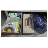 Fishing Lot-Sears VintageSpinning Reel IV,Tackebox