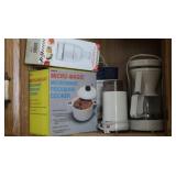 4 cup Coffee Pot, B&D Coffee Grinder & more -