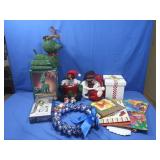 Christmas Decorations-Singing Reindeer, Candle