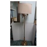 Brass Floor Lamp 59.5"