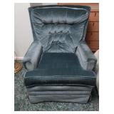 Upholstered Swivel Armchair, very good cond.