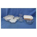 Glass & Ceramic Baking Dish, Bowl, Measuring Cup