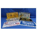 Asst. License Plates PA, WV,Texas-Vanity