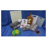 Cutting Boards, Baking pans, Muffin Pans