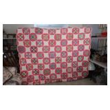 Handstitched Quilt 90x74"