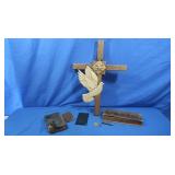 Antique Book of Old/New Testament, Antique New