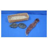 Brass Belt Buckles, Knife Sheath