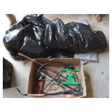 Lg Piece Black Plastic, Grill Cover, Crow Bar,