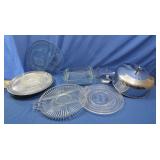 Glass Baking Dishes, Relish Tray, Platters & More
