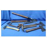 Hand Tools, axes, hammer, saws and more