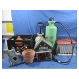 Pump Sprayers-Wooden Bird House-Clay Birdhouse