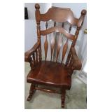 Virginia House Solid Oak Rocking