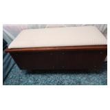 Lane Cedar Chest 40x17x19" w/ Upholstered Cushion