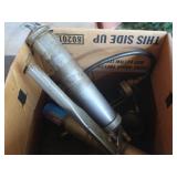 Grease Gun, Oil Cans & More