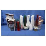 Ceramic, Glass & Metal Vases