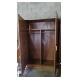 2 Door Wardrobe 73x48x21"D