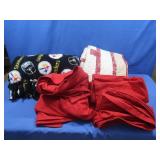 Flannel Sheet Set, Steelers Blanket, Quilt