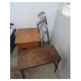 Wooden Cabinet w/Door-23x19.5x19.5"H & Wooden