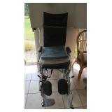 Sentra High Back, Reclining Wheelchair with 3