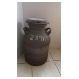 Antique Metal Milk Can