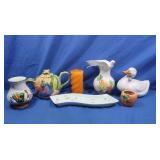 Decorative Ceramic Vase, Duck, Pitcher & More