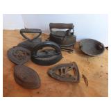 Sad Irons- Trivets- & More