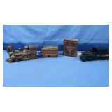 Vintage Banthrico Locomotive Coin Bank(2 Piece)