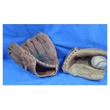 Vintage Wilson Alkaline Baseball Glove-Rawlings