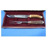 Schmidt & Ziegler Bone Handled Knife&Carver Set