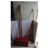 2 Snow Shovels - Mattock - Hoe