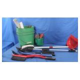 PVC Pipe Pcs. Windshield Brushes, Hose Brush &