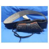Western Style Belt/Holster  22 Cartridge Loops