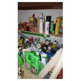 Closet Shelf and Floor Contents - cleaning