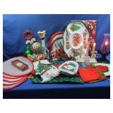 Christmas D?cor(Ceramic Figures,Plates,Linens &